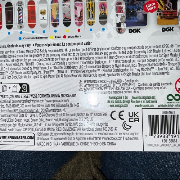 Tech Deck * Series 3 * Toy Machine * Yellow And Black *  Brand New * Sealed - Picture 10 of 16